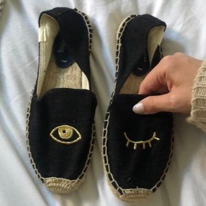 ✨ Spiritual Eye Wink Soludos Flats - Espadrilles ✨